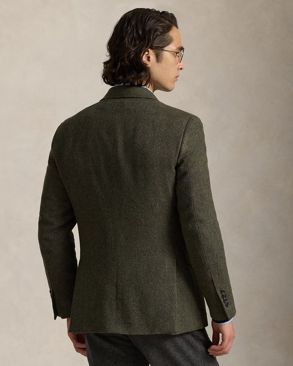 Polo Ralph Lauren Tailored Herringbone Sport Coat - Loden Multi