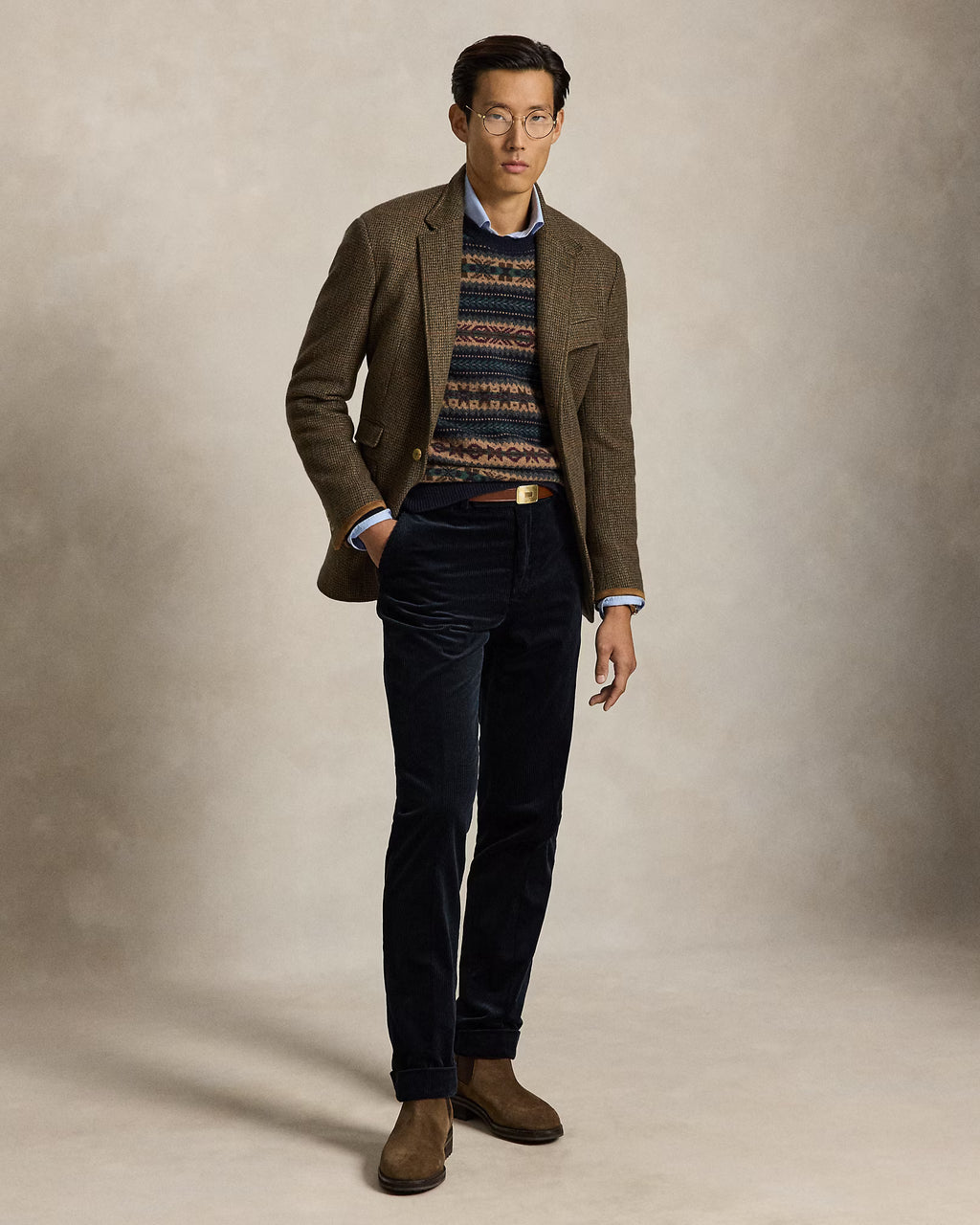 Polo Ralph Lauren Polo Tailored Fit Plaid Tweed Sport Coat
