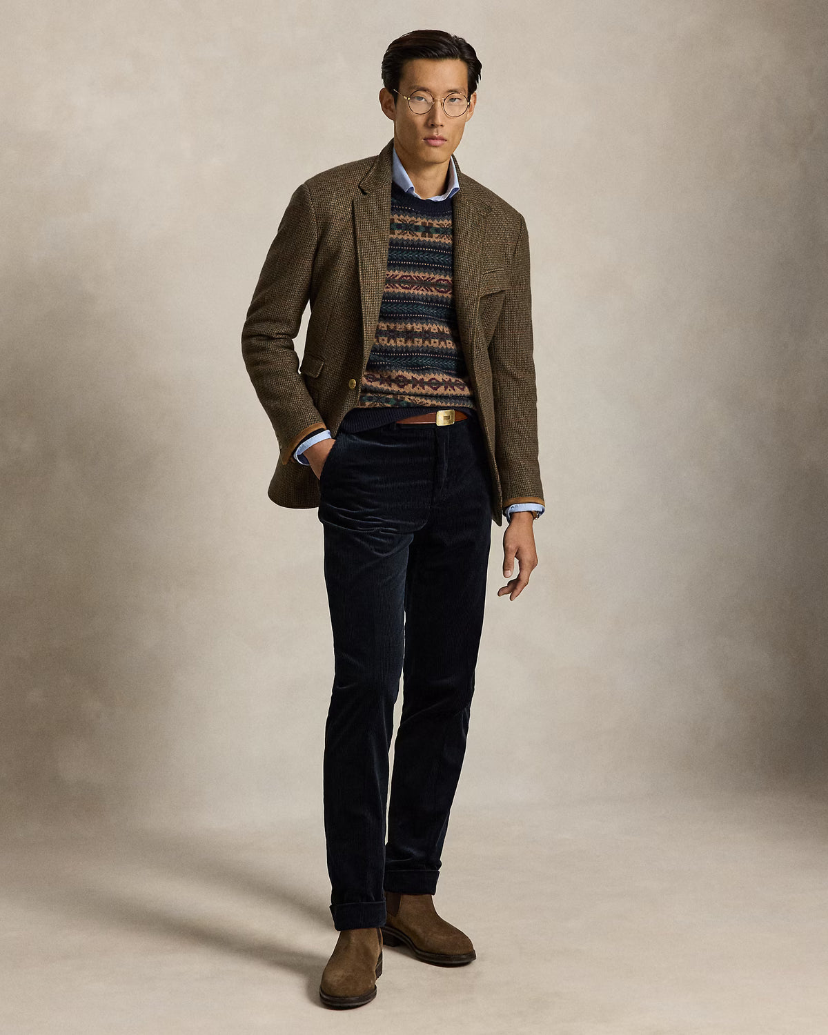 Polo Ralph Lauren Polo Tailored Fit Plaid Tweed Sport Coat