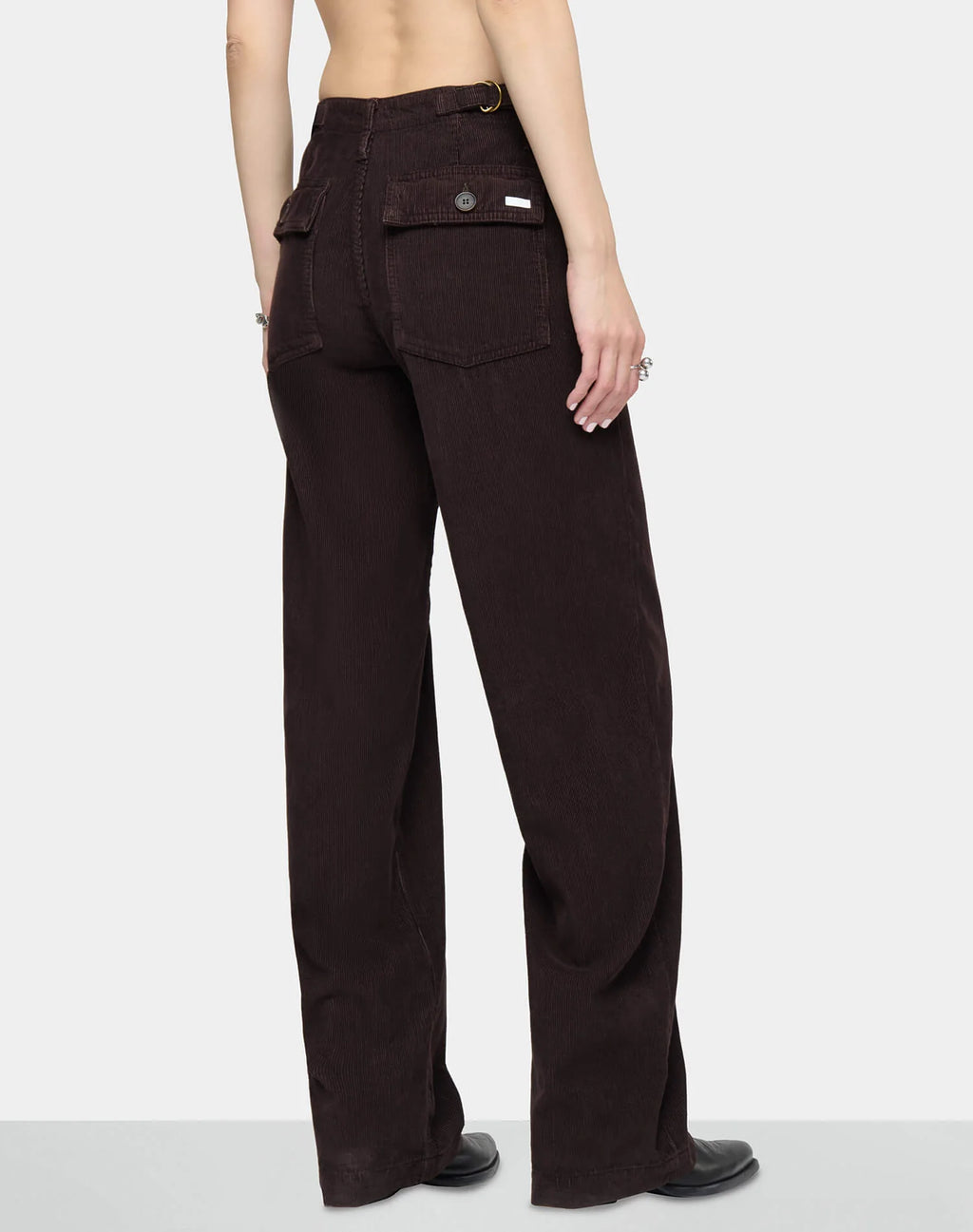 Re/Done The Trooper Pant - Coffee Bean Cord