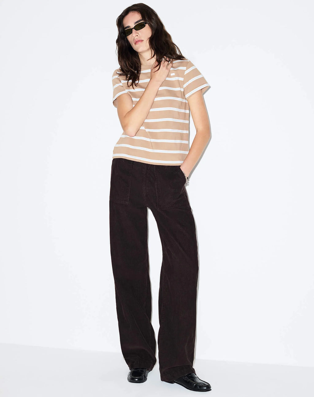 Re/Done The Trooper Pant - Coffee Bean Cord
