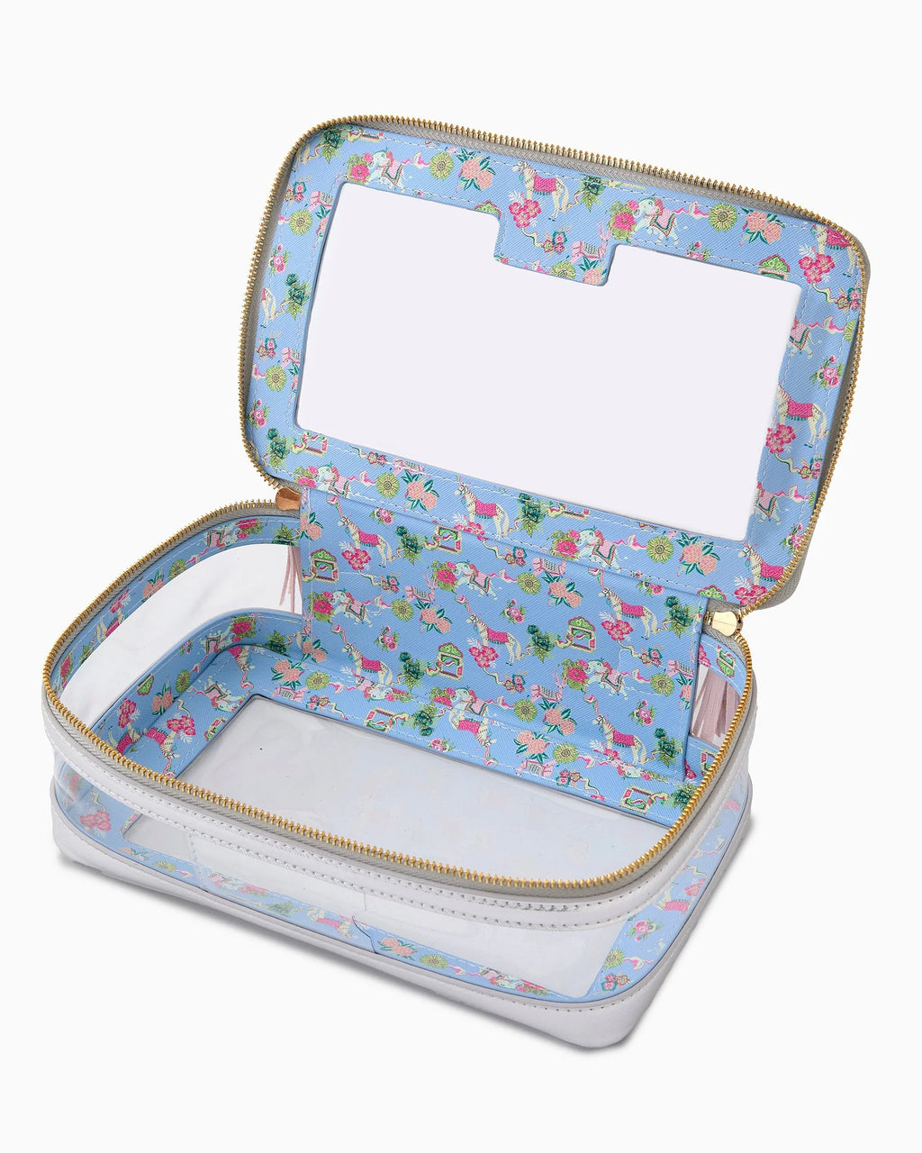 Oh My Mahjong Silver Tile Storage Bag