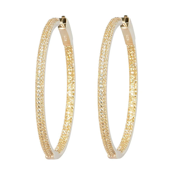 Nickho Rey Slim Tire Hoop - Gold