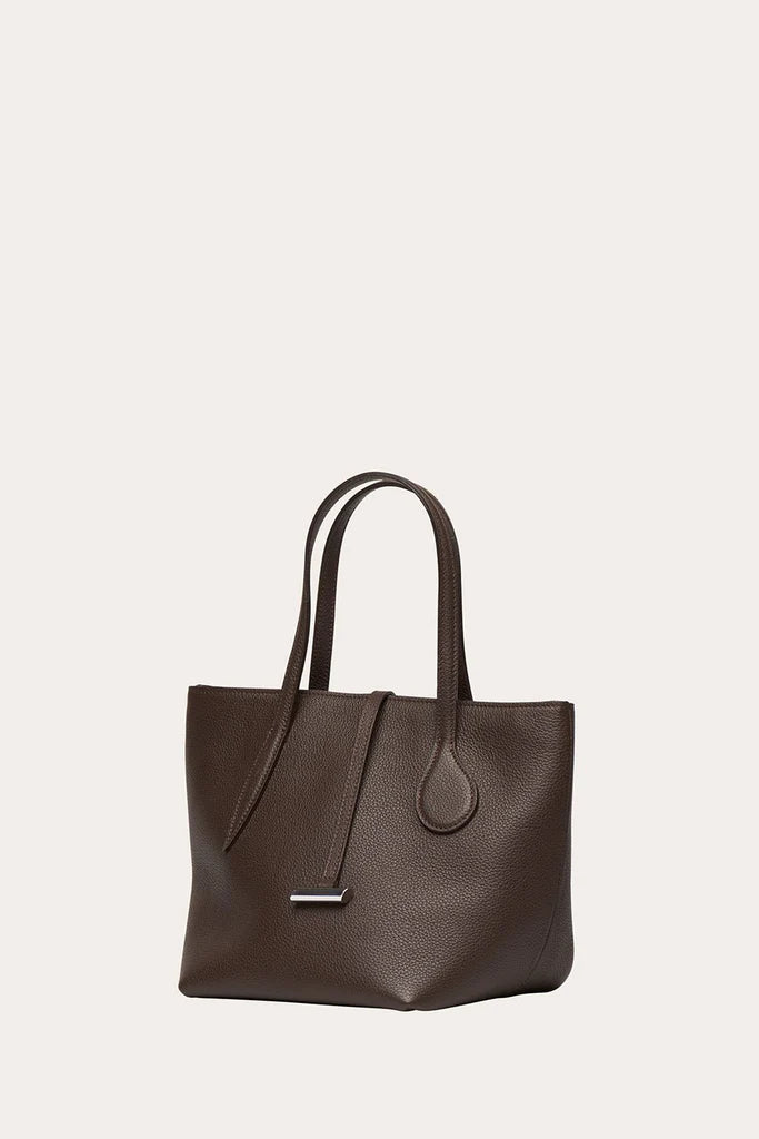 Little Liffner Sprout Tote Mini - Dark Brown Leather Little Liffner Sprout Tote Mini - Dark Brown Leather
