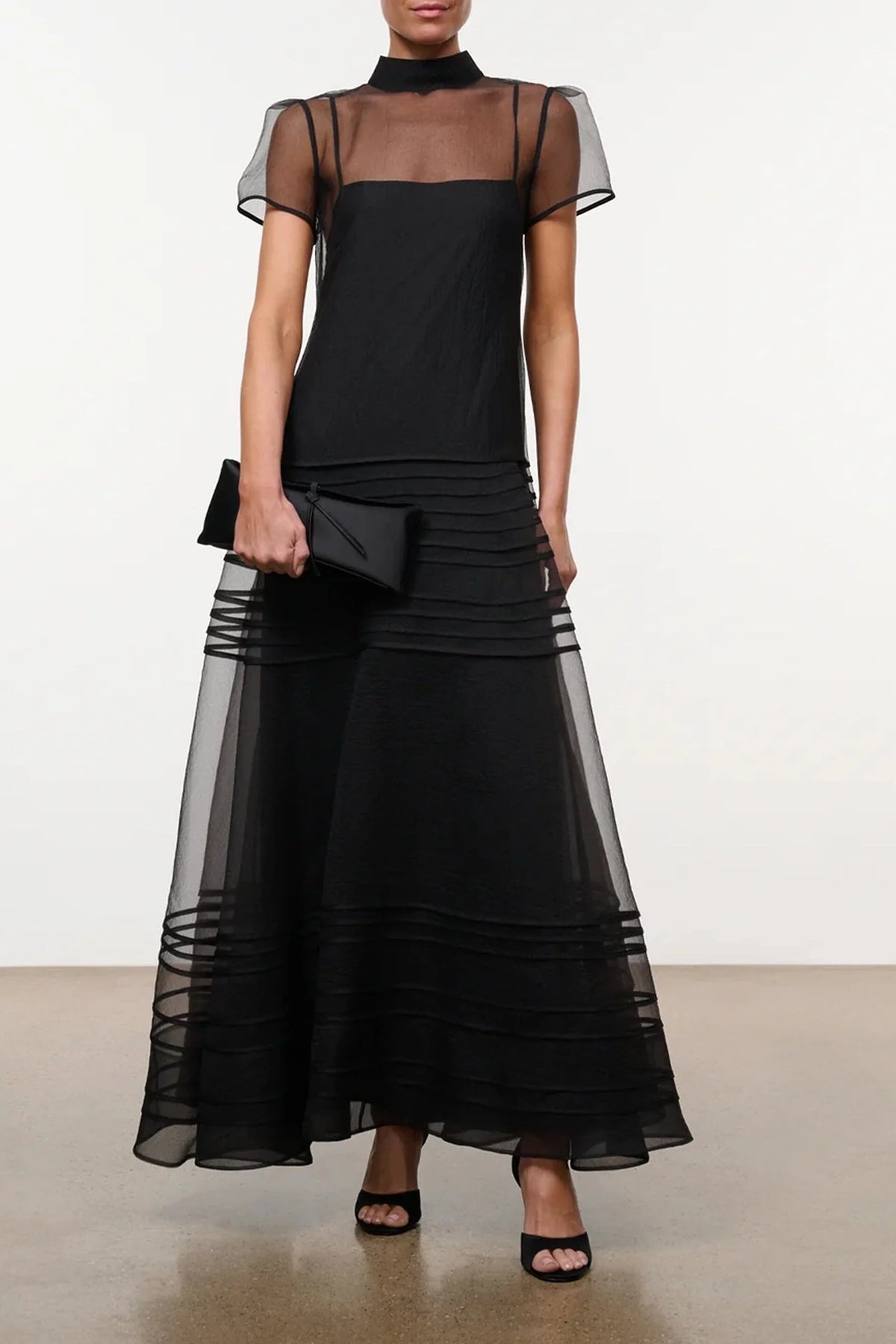 Staud Stratton Dress  - Black