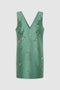 Oroton Embellished Shift Dress - Mint Leaf