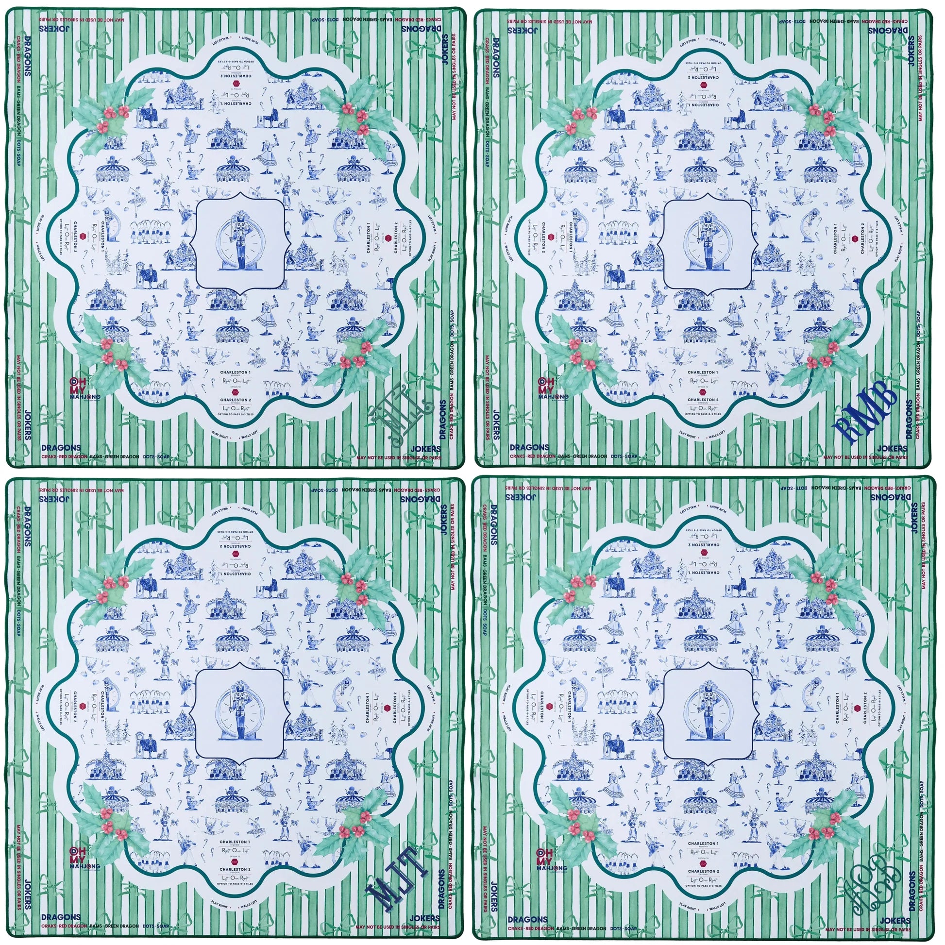 Oh My Mahjong Twilight Waltz Mat