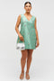 Oroton Embellished Shift Dress - Mint Leaf