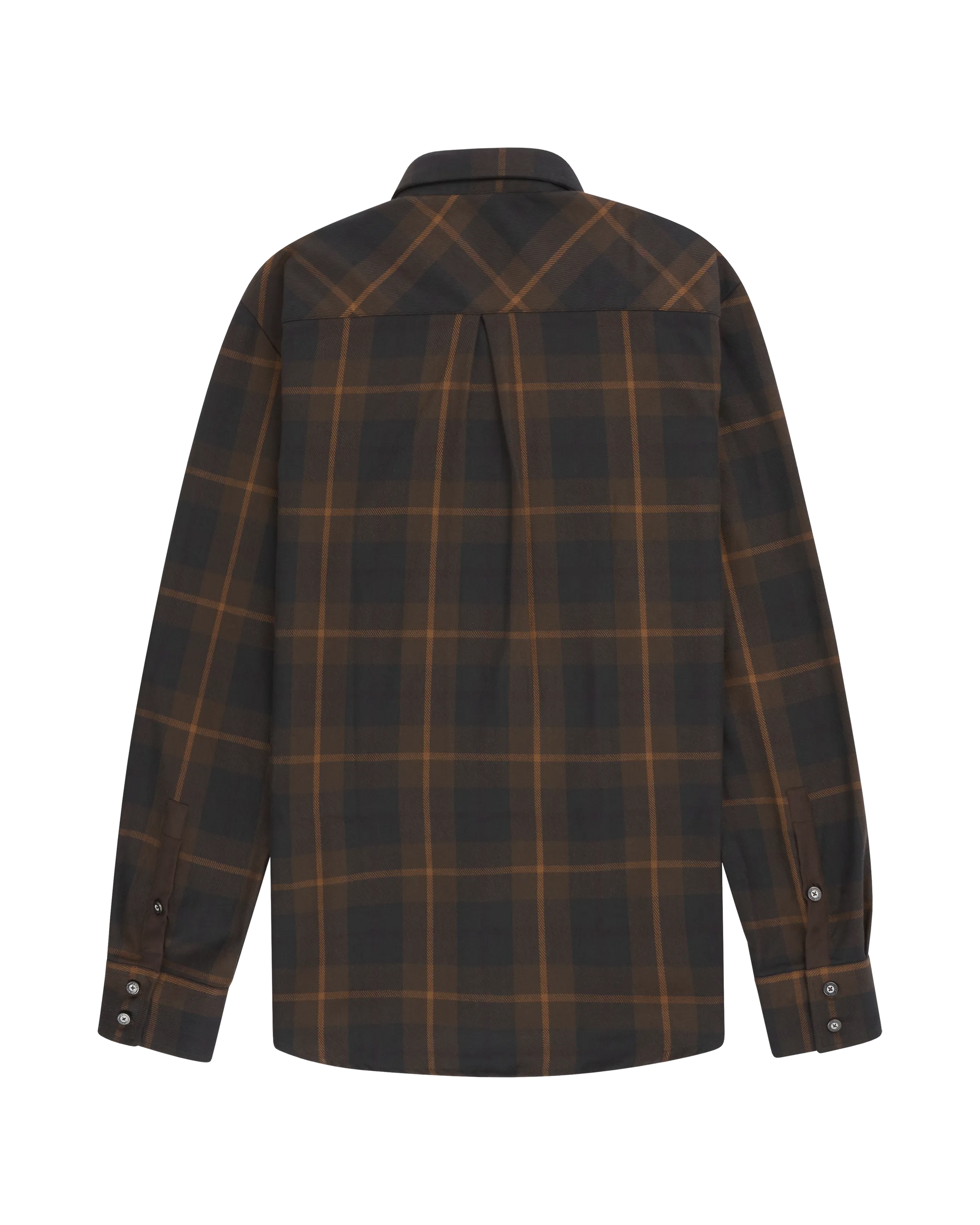 Amundsen Skauen Field Shirt- Hunter Brown Checks