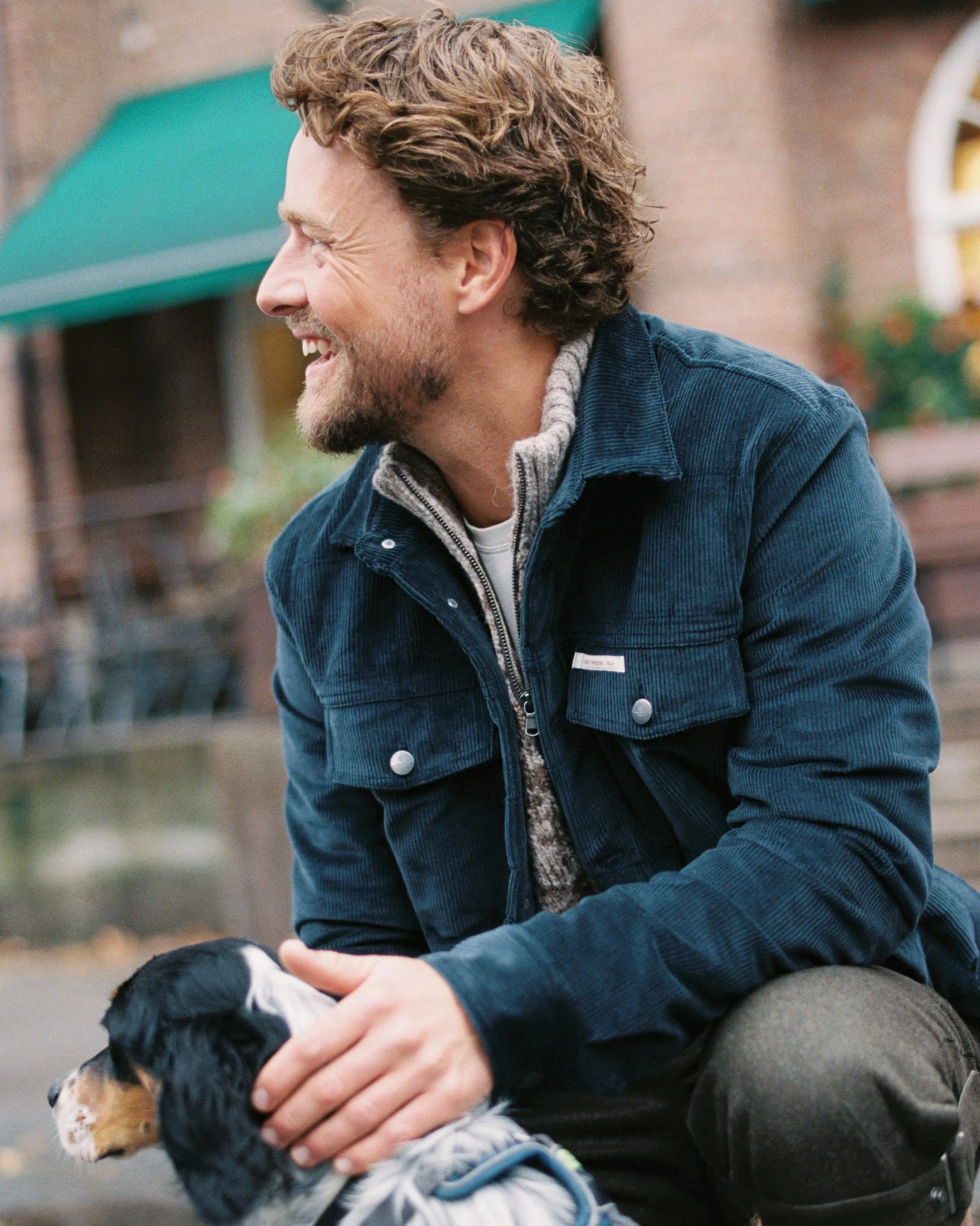 Amundsen Nordcord Jacket- Faded Navy