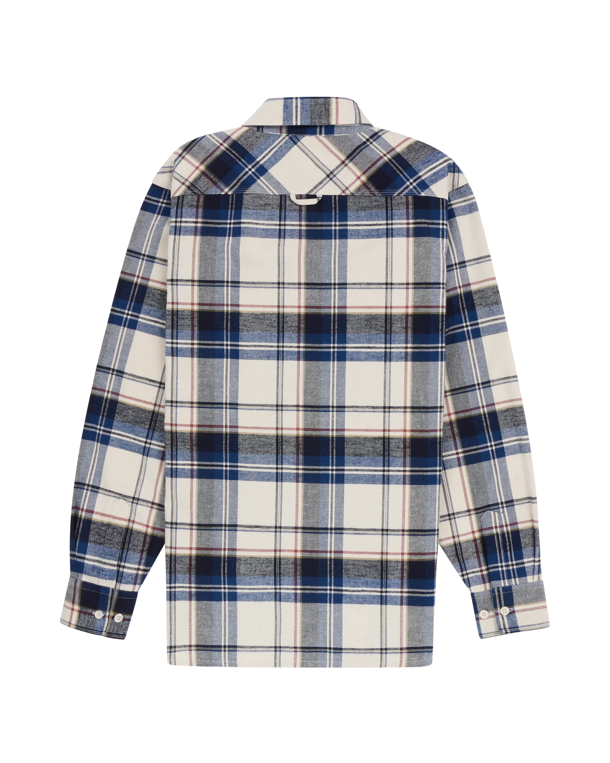 Amundsen Framhein Flannel Shirt Pattern- Faded Navy