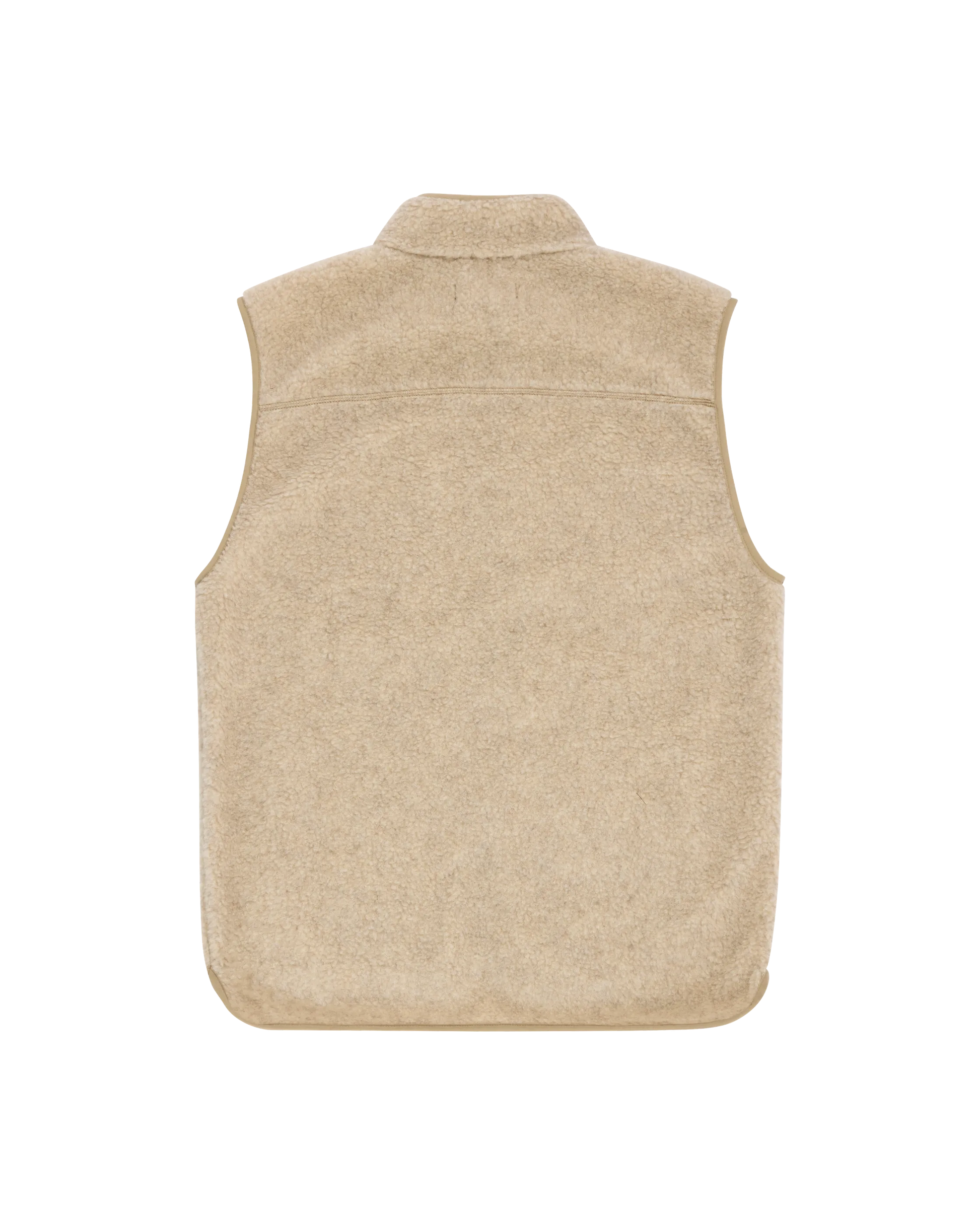 Amundsen Heroes Wool Fleece Vest- Natural