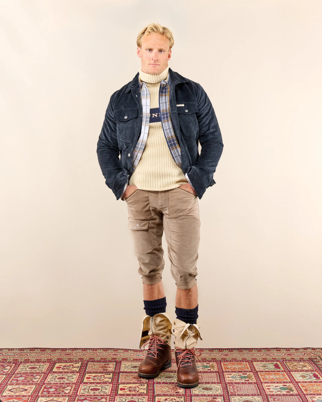 Amundsen Nordcord Jacket- Faded Navy