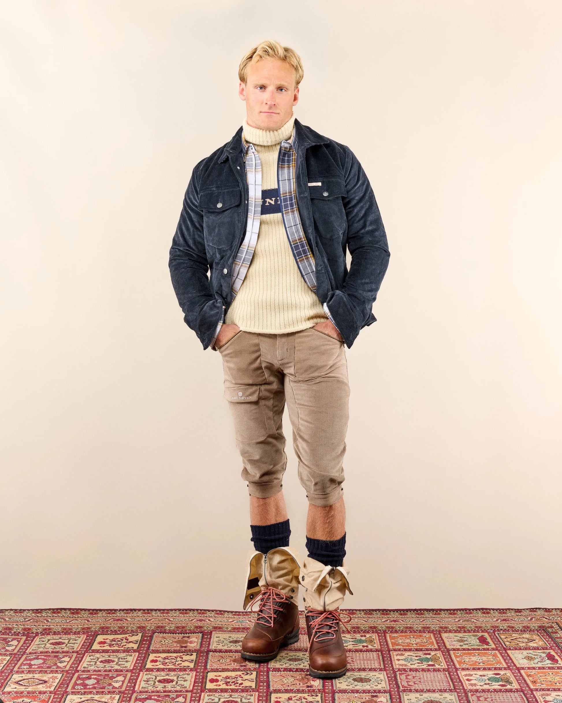 Amundsen Nordcord Jacket- Faded Navy