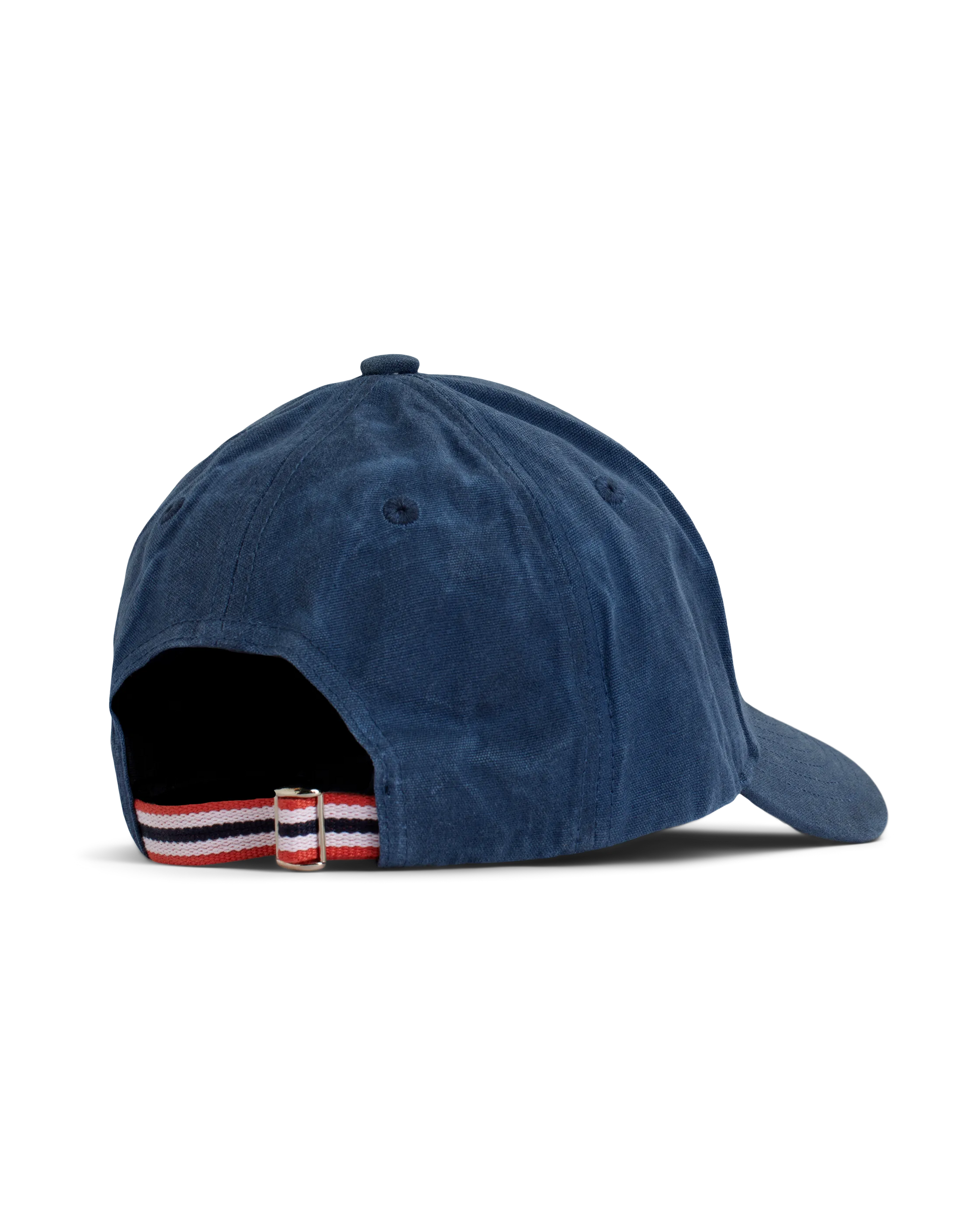 Amundsen Wax Cotton Cap - Faded Navy/Patch