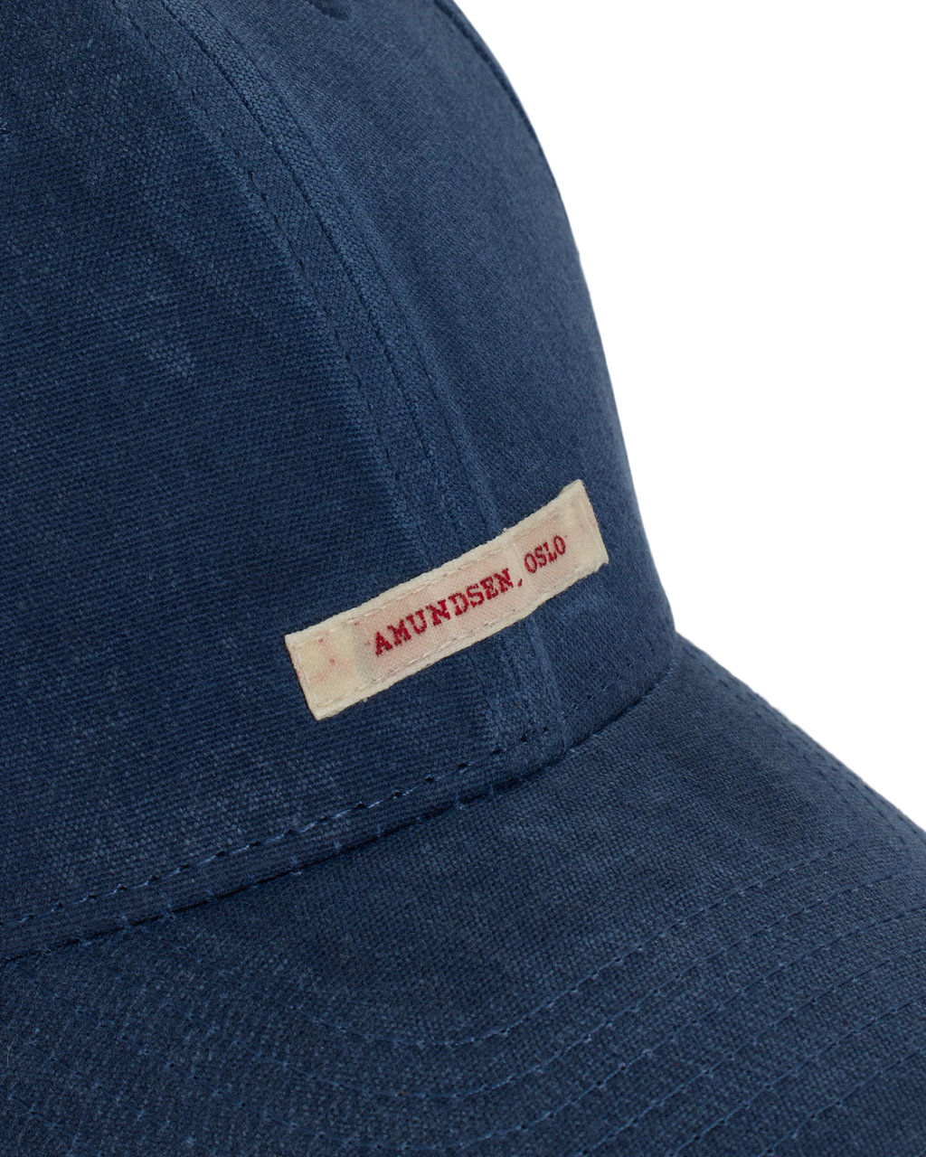 Amundsen Wax Cotton Cap - Faded Navy/Patch