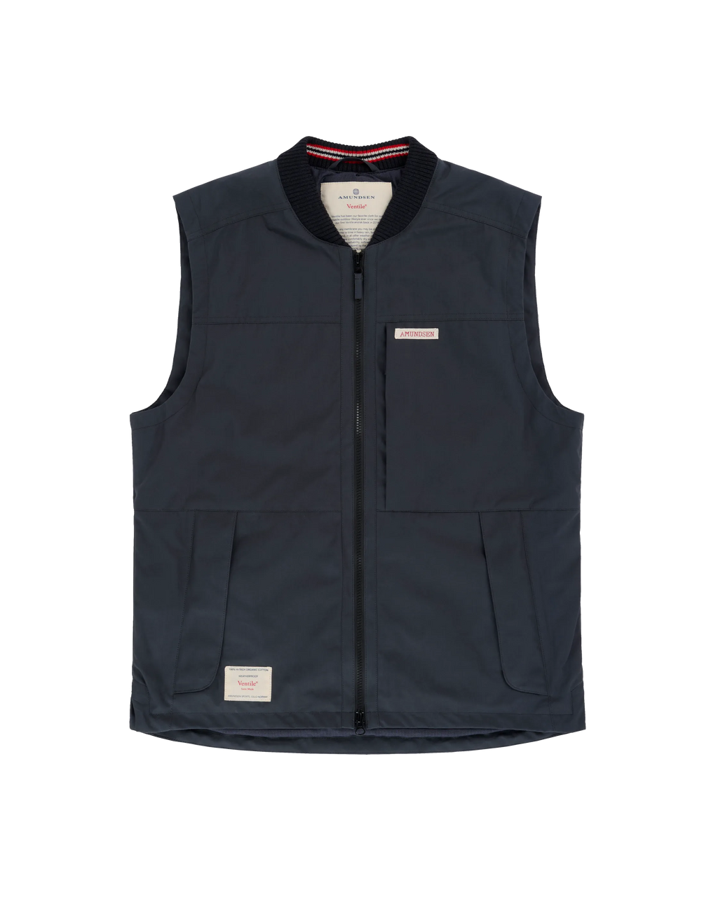 Amundsen Vidda Vest Unisex- Anthracite Navy