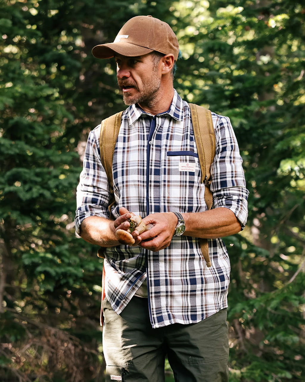 Amundsen Skauen Field Shirt- Antarctic Tartan
