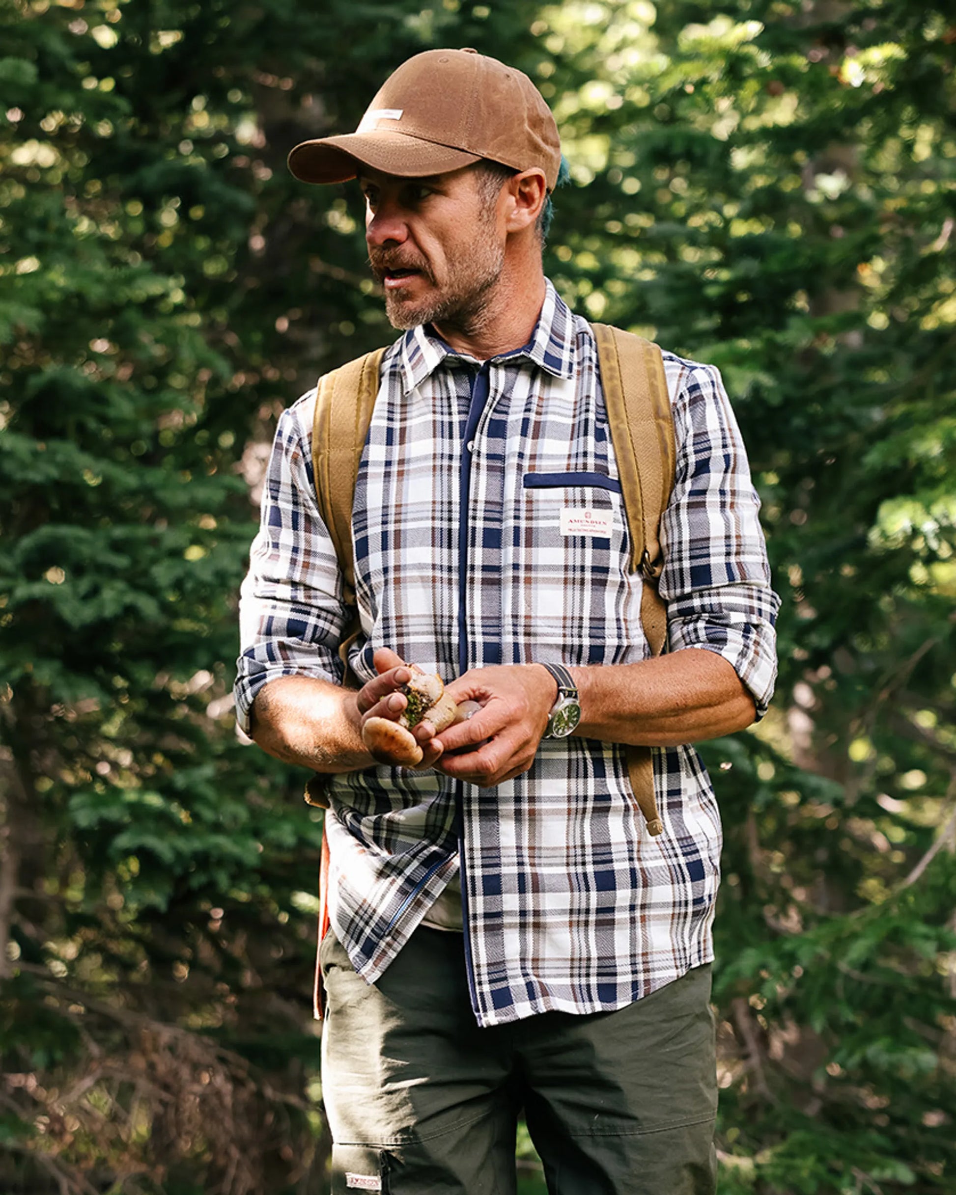 Amundsen Skauen Field Shirt- Antarctic Tartan