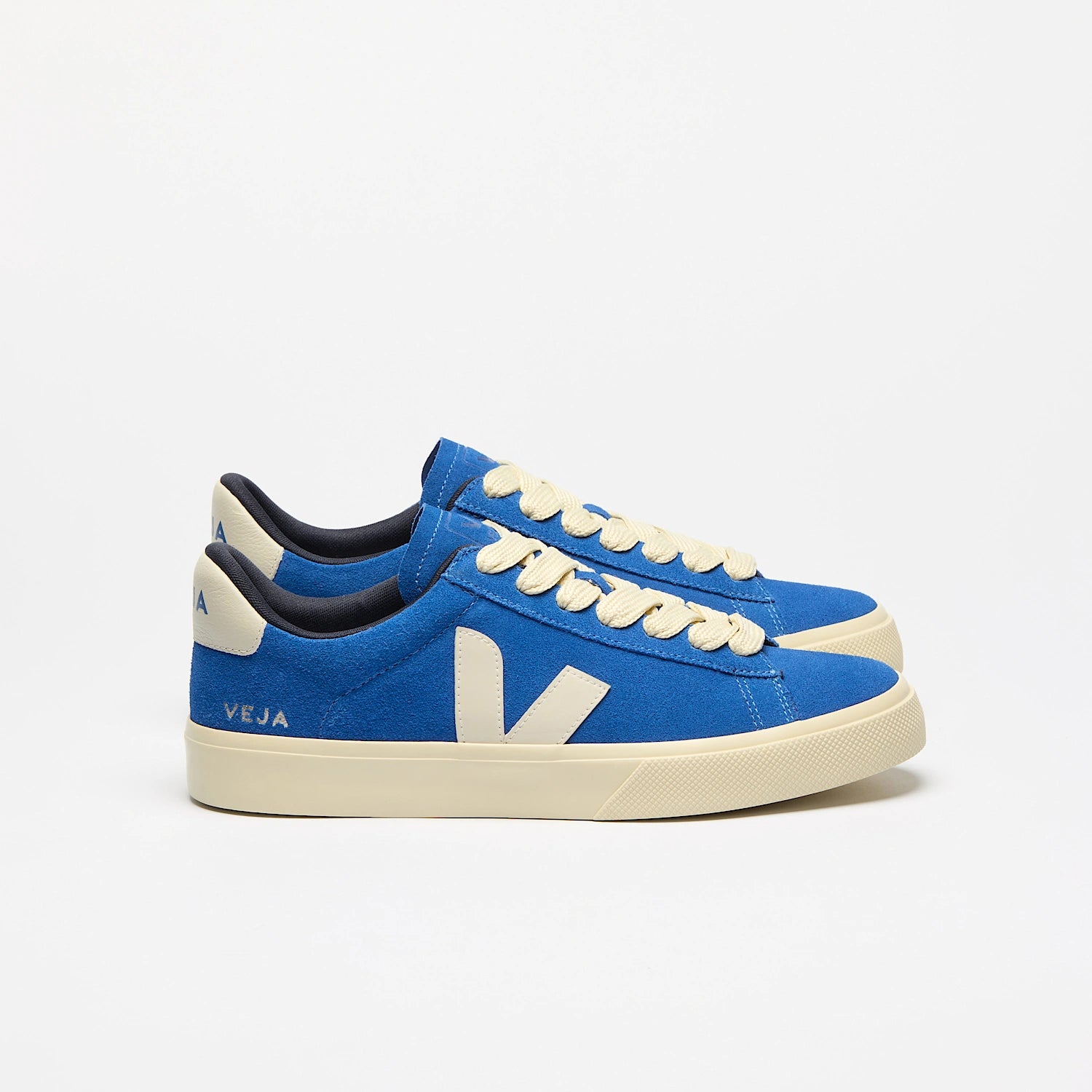 Veja Men's Campo Bold Suede Indigo Pierre