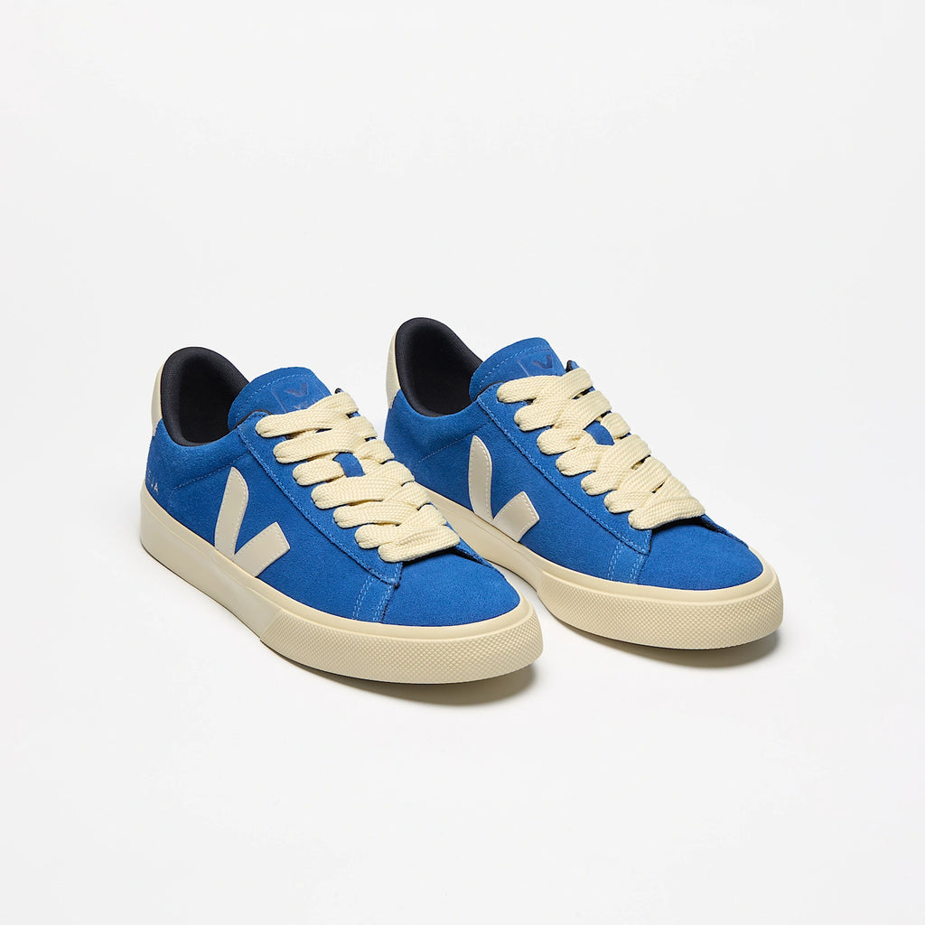 Veja Men's Campo Bold Suede Indigo Pierre