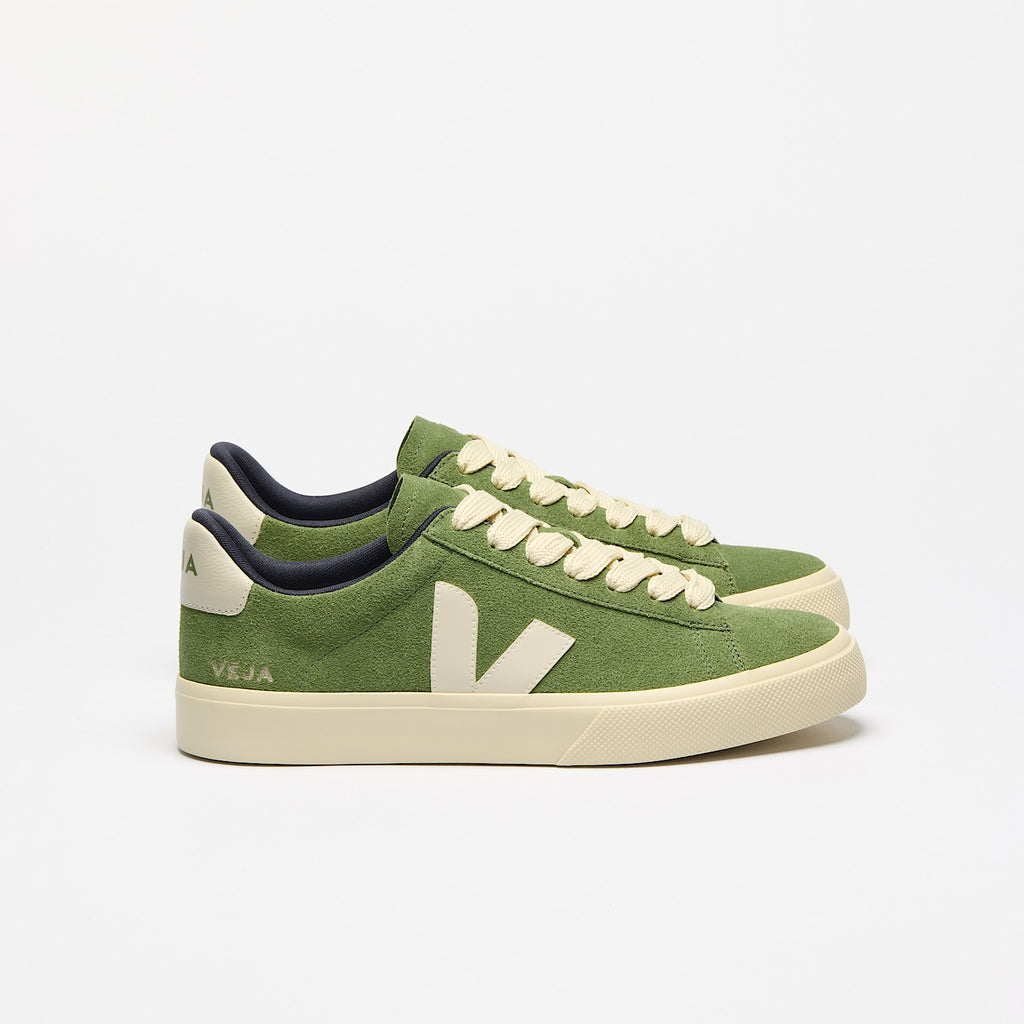 Veja Women's Campo Bold Suede Kiwi Pierre