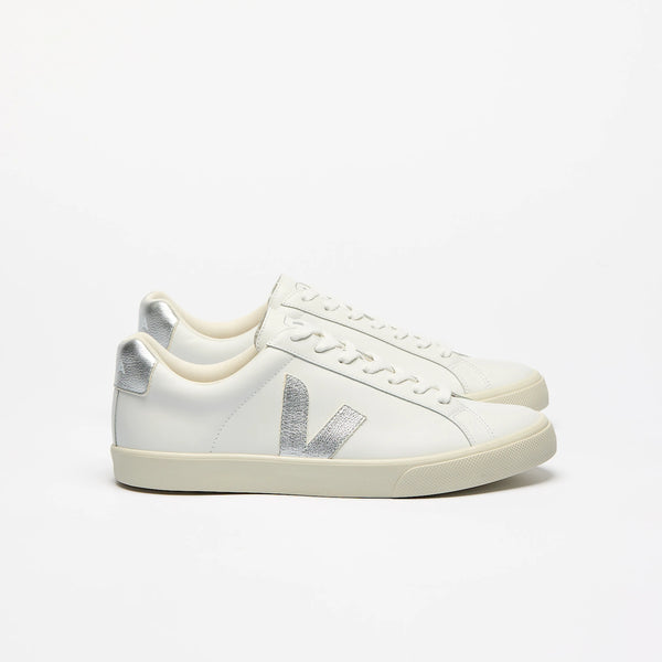 Veja Women's Esplar Leather White Silver