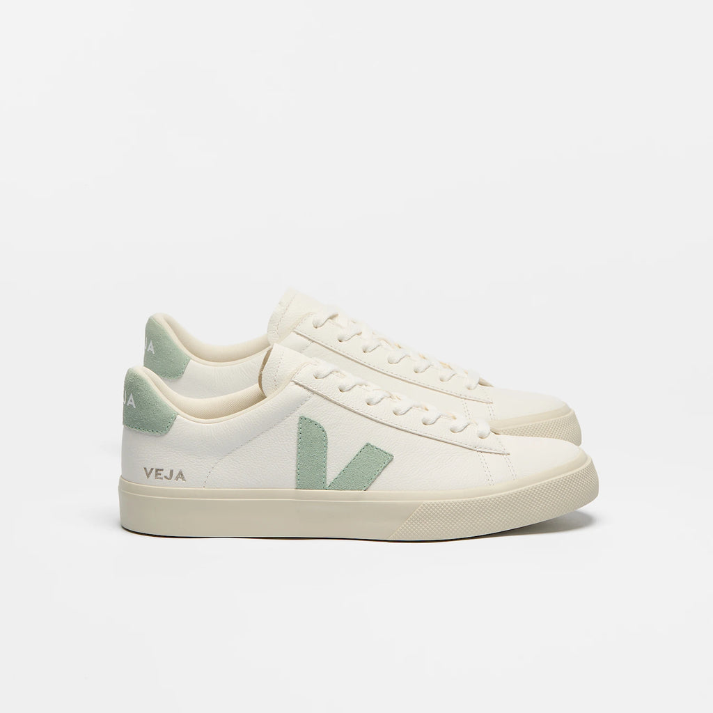 Veja Campo Leather White Matcha