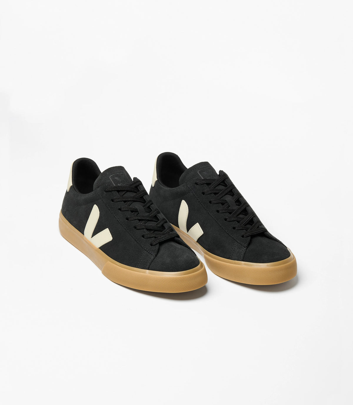 Veja Men's Campo Suede Black Pierre Natural