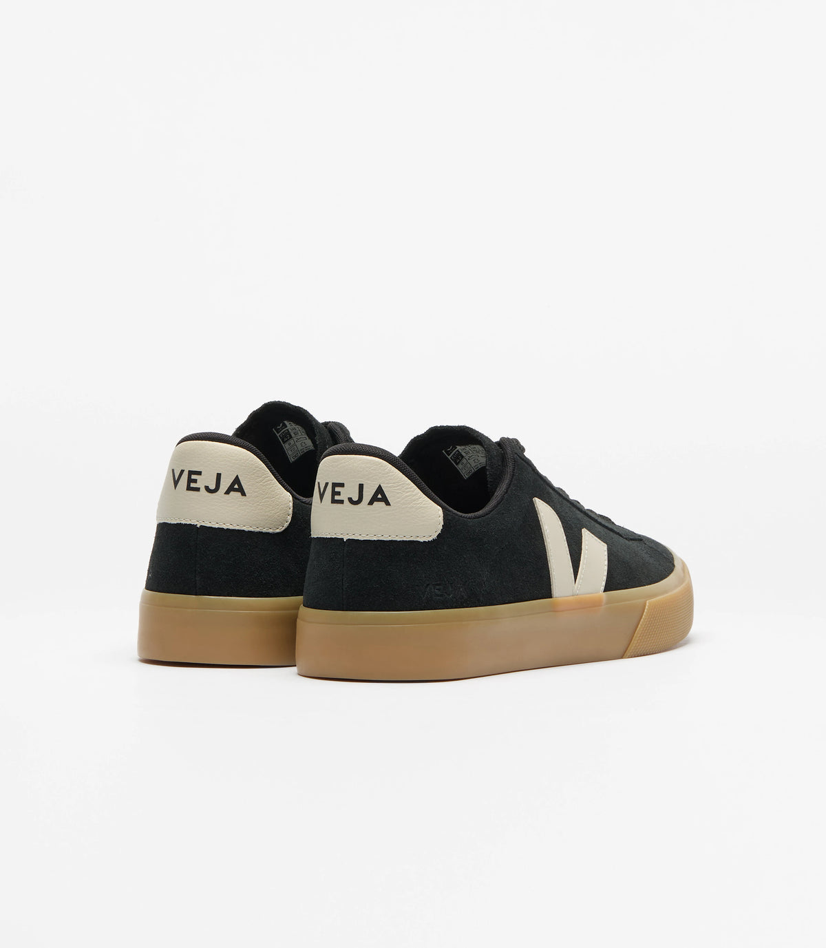 Veja Men's Campo Suede Black Pierre Natural