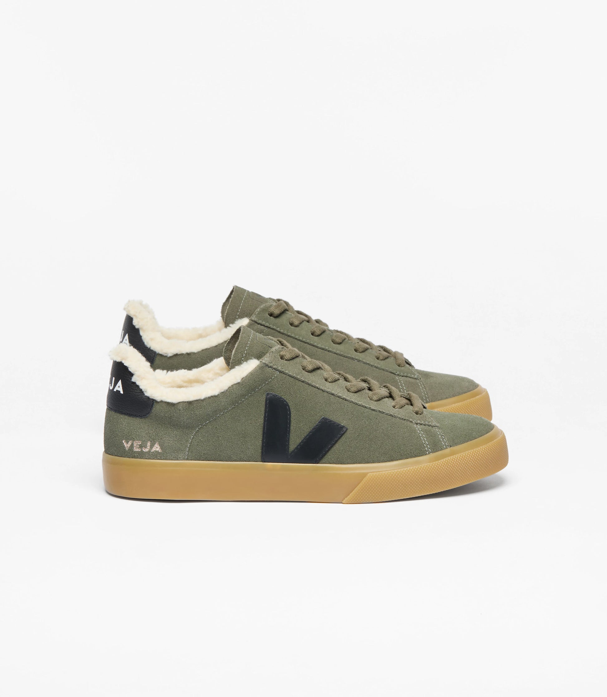 Veja Women's Campo Winter Suede Mud Black Natural
