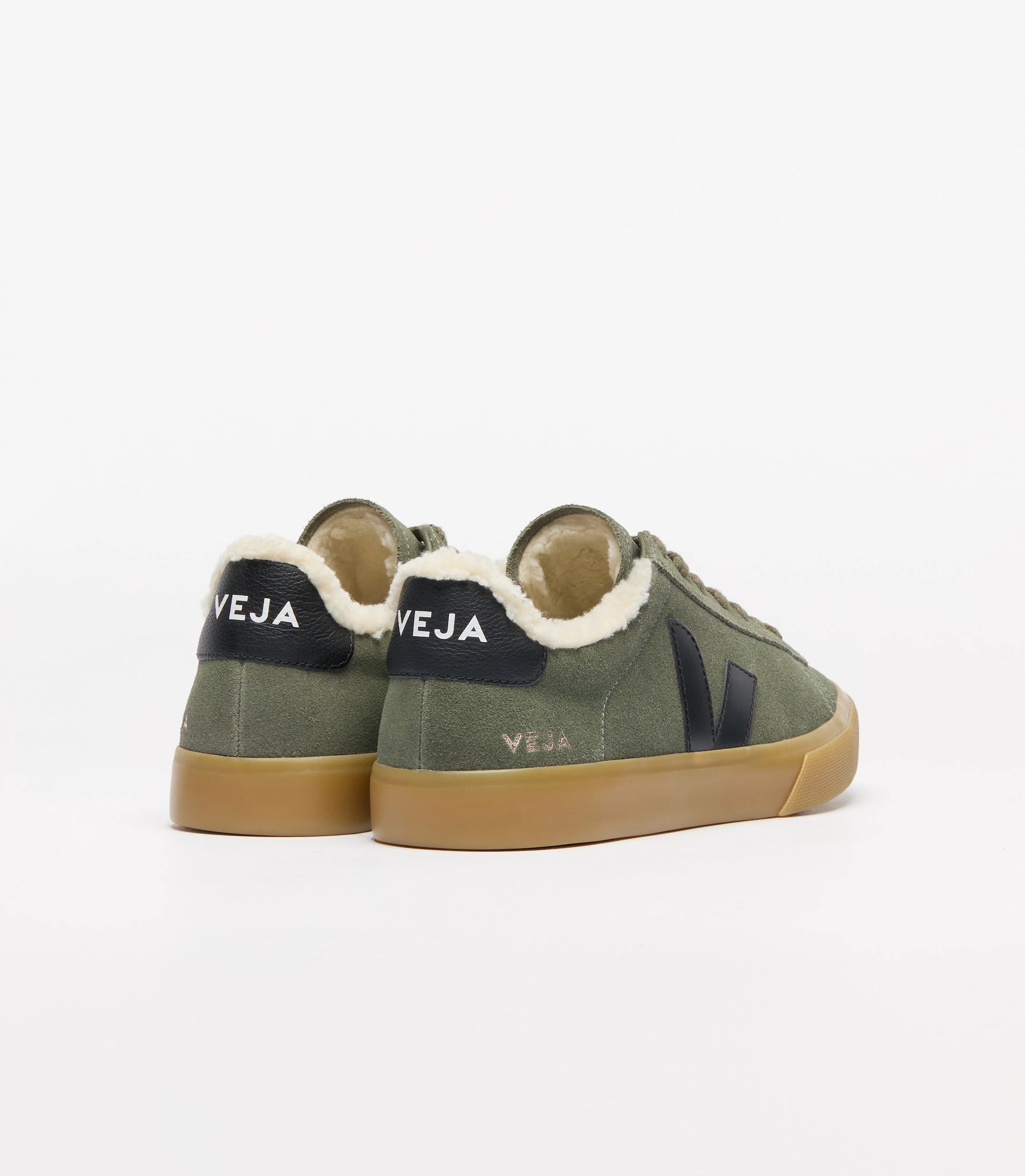 Veja Women's Campo Winter Suede Mud Black Natural