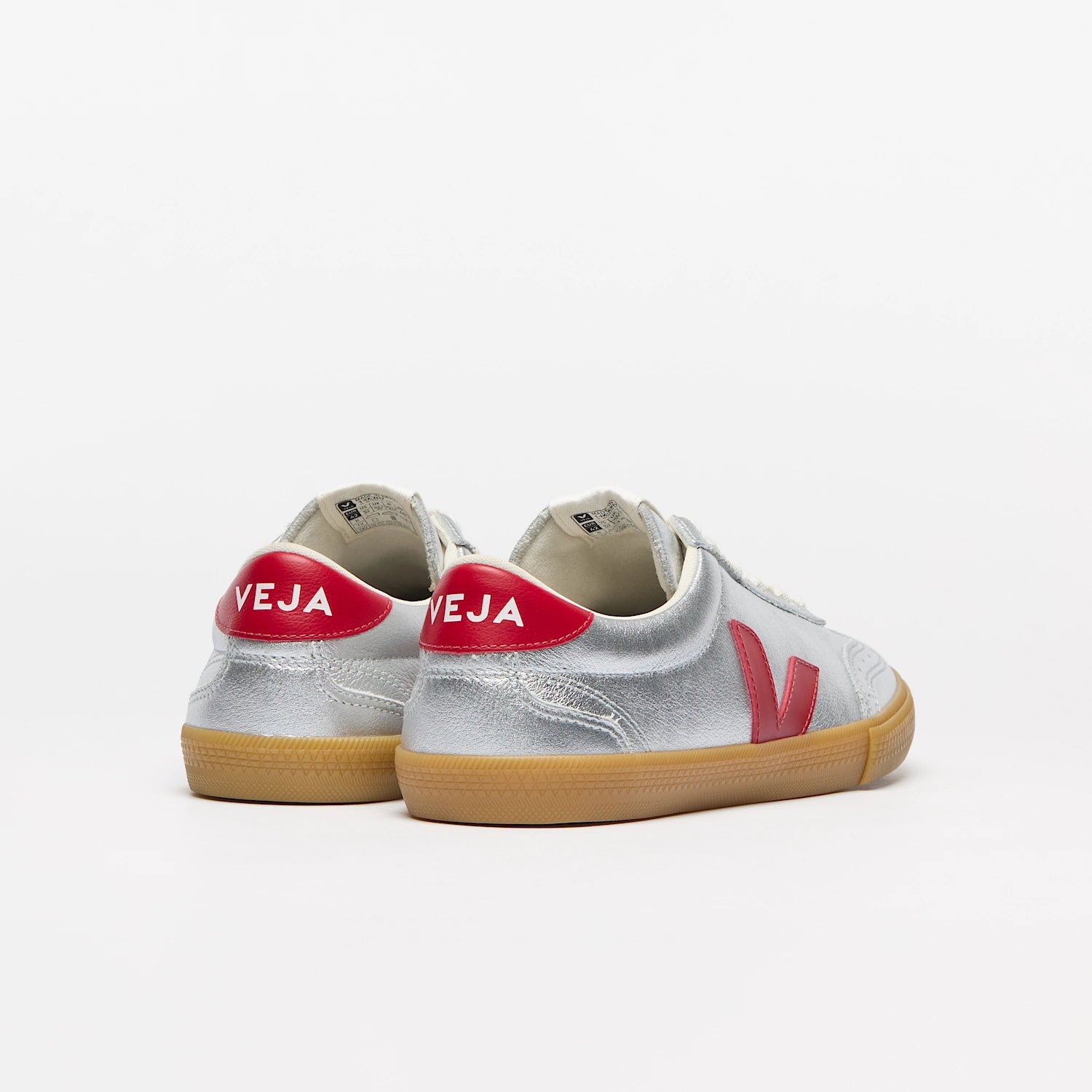 Veja Women's Volley Leather Silver Pepper