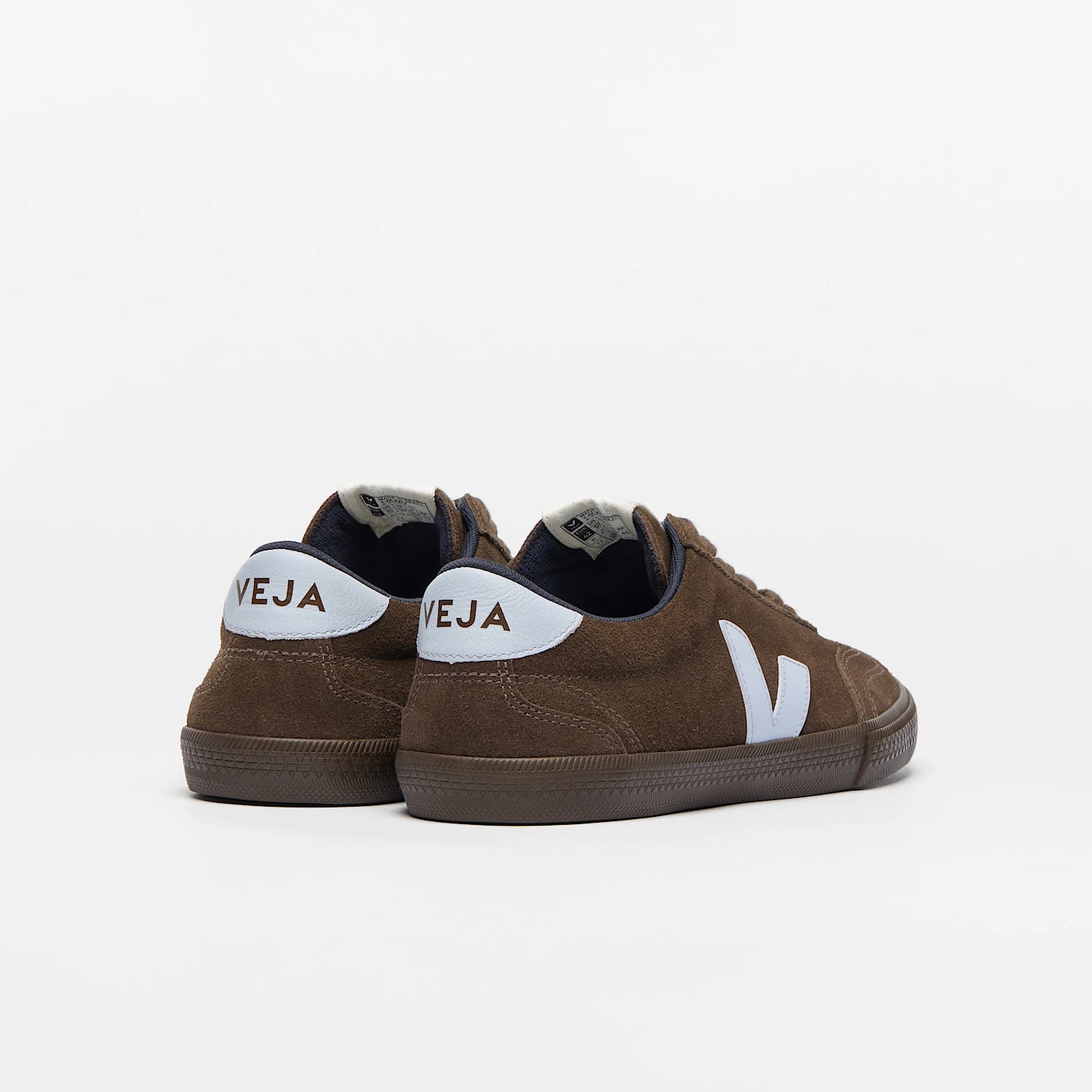Veja Brown Volley Suede Sneakers