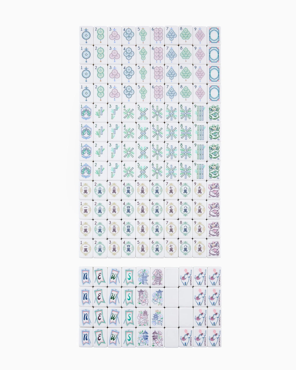 Oh My Mahjong Willow Tiles