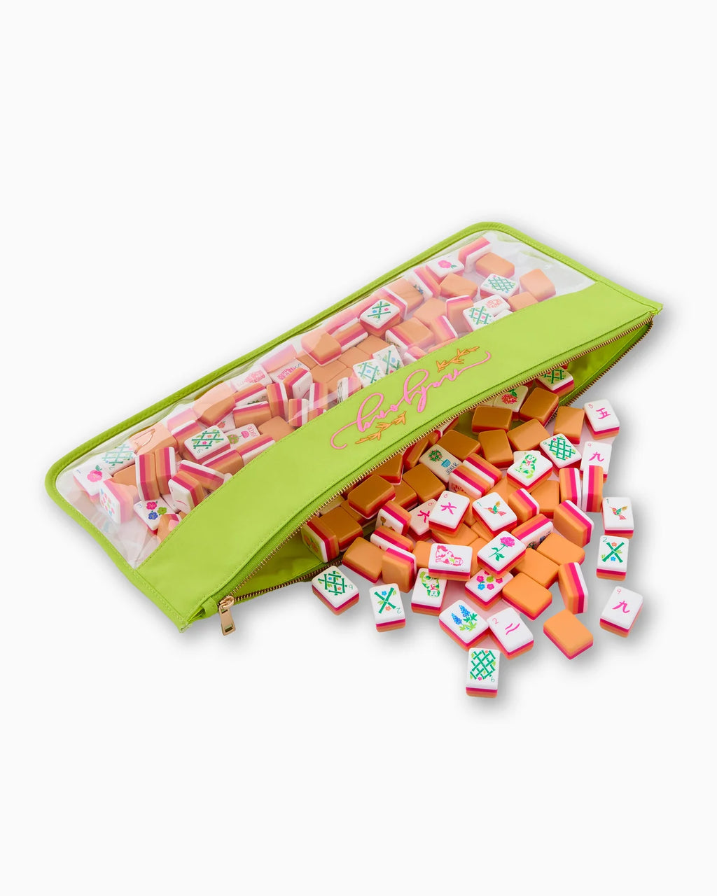 Oh My Mahjong Yellow Mahjong Bag