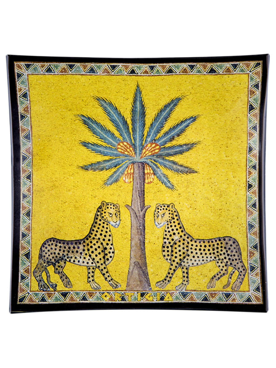 Ortigia Zagara Glass Plate & Soap