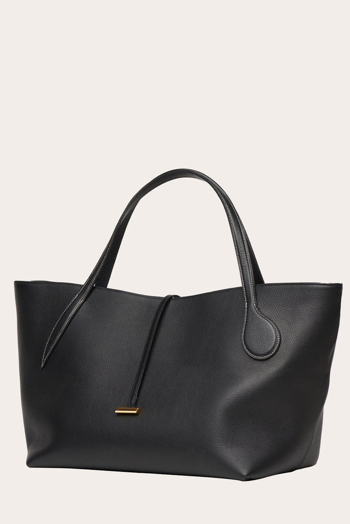 Liffner Zip Penne Tote - Black