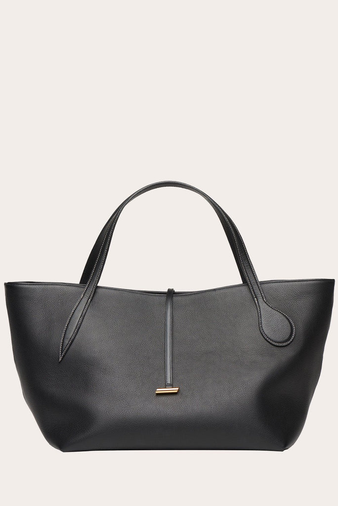 Liffner Zip Penne Tote - Black