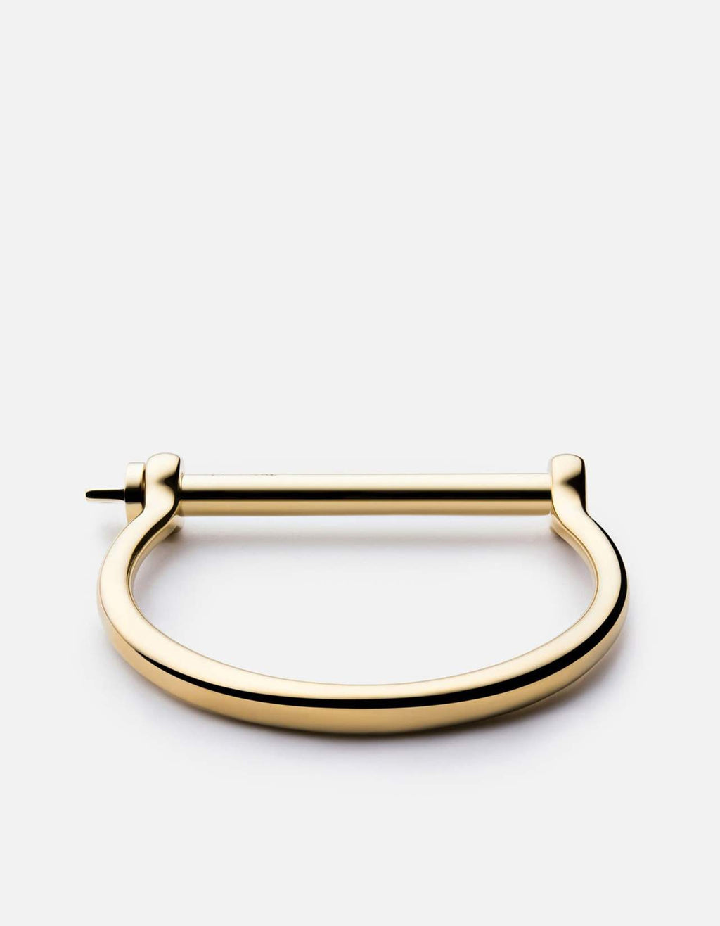 Miansai Thick Gold Screw Cuff