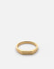 Miansai Slim Geo Ring, Gold Vermeil