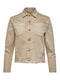 L'agence Janelle Slim Raw Jacket  - Biscuit