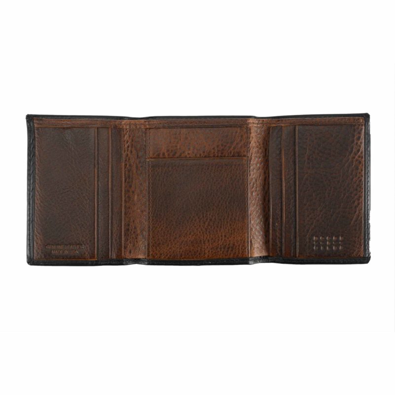 Moore & Giles Tri-Fold Wallet - Brompton Brown