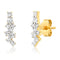 Diamond Sunburst Studs