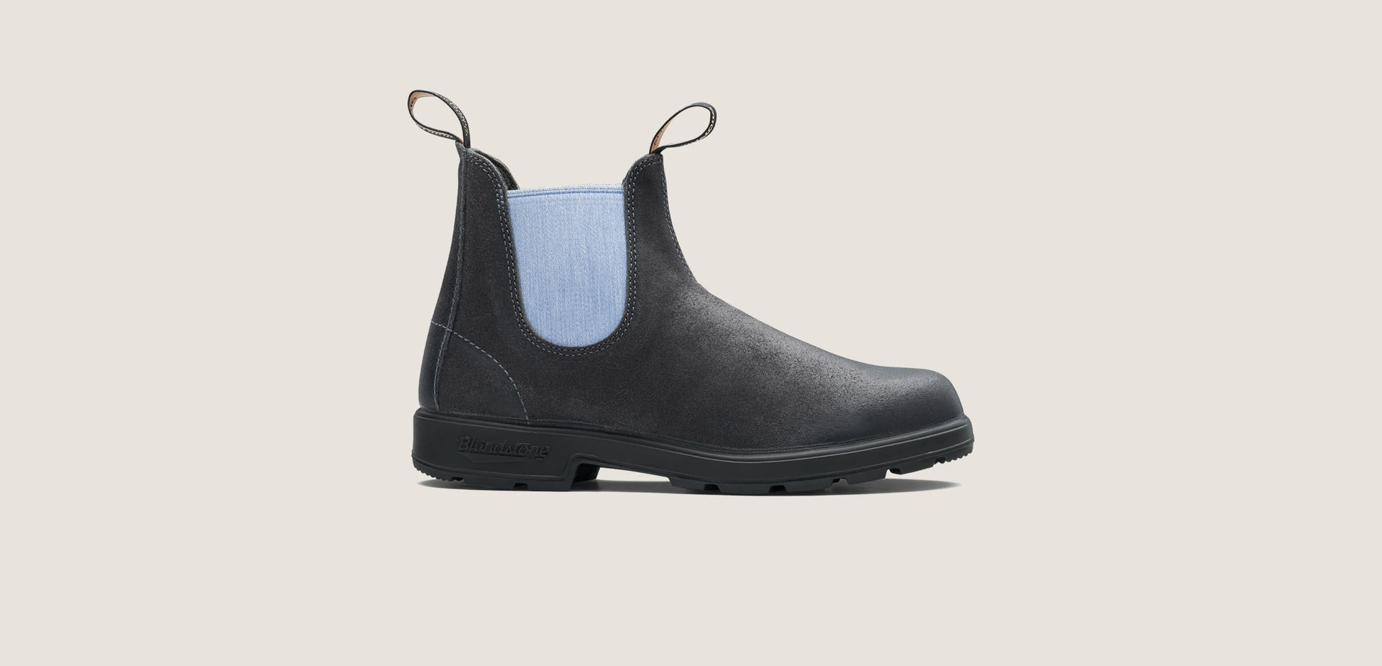 Blundstone Suede Boots  - Steel Grey/ Pale Denim