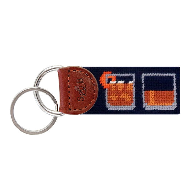 Smathers & Branson Bourbon Five Ways Key Fob (Dark Navy)