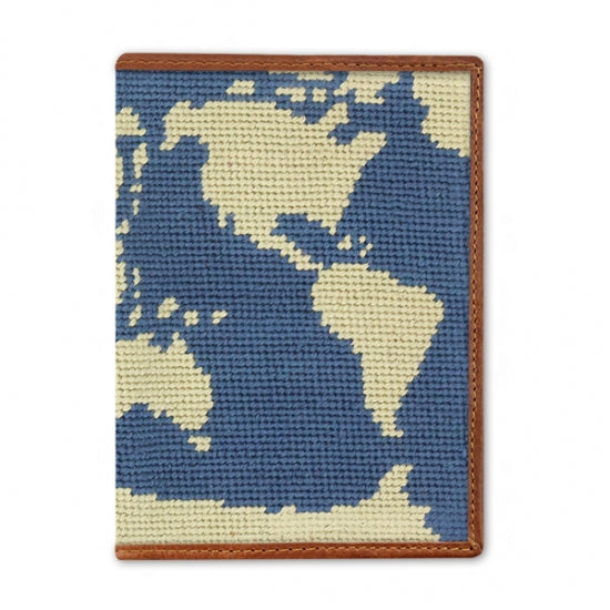 Smathers & Branson Passport Holder - World Map