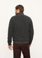 Boucle Quarter Zip Pullover - Heather Charcoal