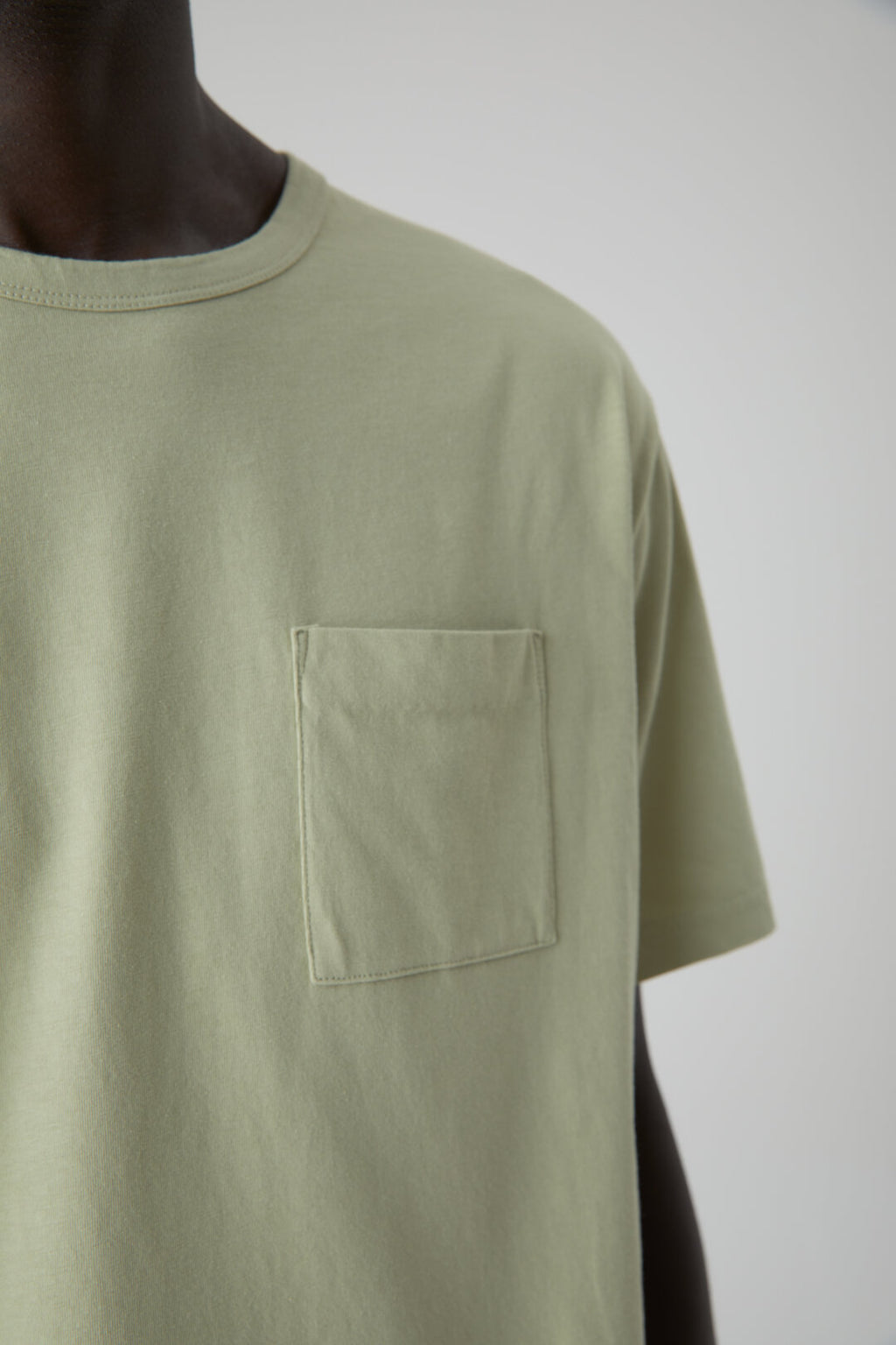Closed Slim Fit Organic Cotton T-Shirt - Light Moss Green