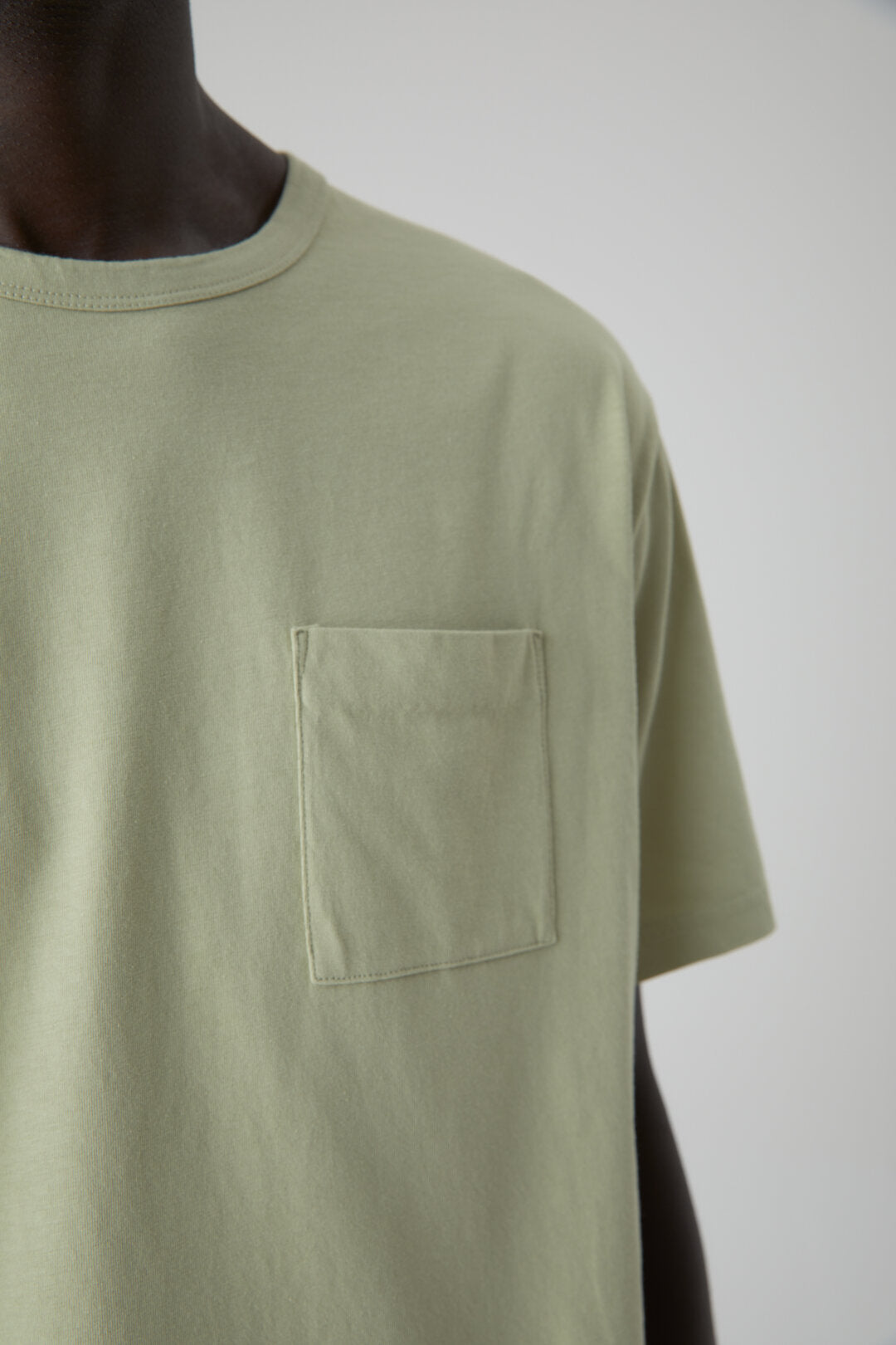 Closed Slim Fit Organic Cotton T-Shirt - Light Moss Green